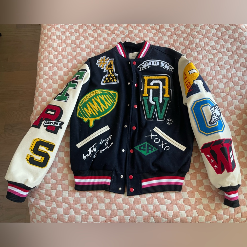 FIRST ROW Varsity Jacket